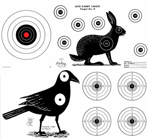 Мишени картинки черно белые для распечатки